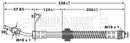 Borg & Beck Brake Hose Part No -BBH7131
