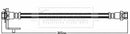 Borg & Beck Brake Hose Part No -BBH8524