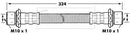 Borg & Beck Brake Hose Part No -BBH7243
