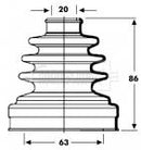 Borg & Beck Cv Joint Boot Kit Part No -BCB2801