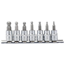 Draper Expert 7PC Ball HEX Socket 3/8" 48mm - 16296