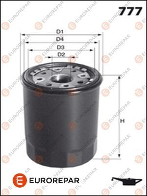 Eurorepar Oil Filter - 1616174880
