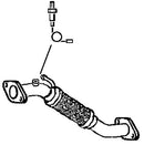 Klarius 302137 - Front Pipe For Cat  - Fits Hyundai i20 1.2