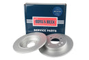 Borg & Beck Brake Disc (Pair)  - BBD5667