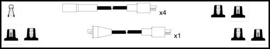 ElectroSpark Ignition Lead Set - OEK884