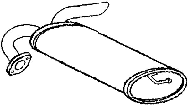 Klarius GM659H - Box With Tail Pipe