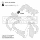 First Line Turbo Hose Part No -FTH1239