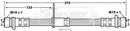 Borg & Beck Brake Hose Part No -BBH7030