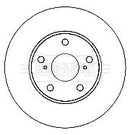 Borg & Beck Brake Disc Pair Part No -BBD4682
