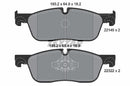 Textar Brake Pad Set - 2214501