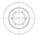 Borg & Beck Brake Disc Pair Part No -BBD5414