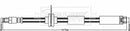 Borg & Beck Brake Hose Part No -BBH8105