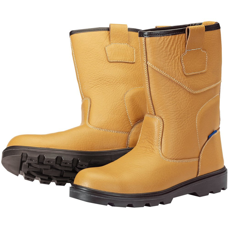 Rigger Style Safety Boots, Size 8