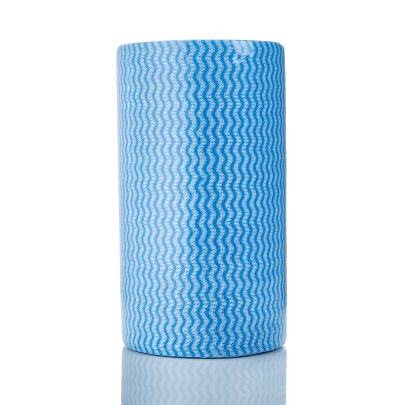 Nilco Non-Woven Cloths Roll Blue - 100 Sheets - TETNCA005