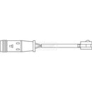 Borg & Beck Wear Lead Part No -BWL3000