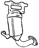 Klarius 325243 - Catalyst Type Approved Withpip  - Fits Honda Jazz 1.2