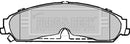 Borg & Beck Front Brake Pad Set -BBP2369