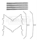 Borg & Beck Fitting Kit - Pads Part No -BBK1588