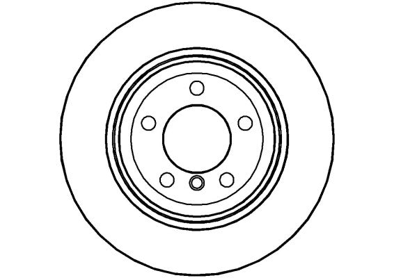 Disctech Brake Disc - Fits Bmw - ABD2824 - Rear Axle
