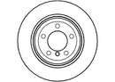 Disctech Brake Disc - Fits Bmw - ABD2824 - Rear Axle