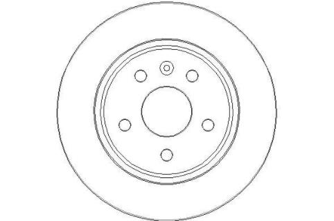 National Rear Brake Disc - NBD1917