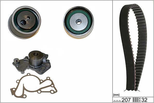 INA Water Pump & Timing Belt Set - Part No - 530043030