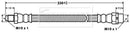 Borg & Beck Brake Hose Part No -BBH7398
