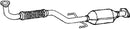 Klarius 322550 - Catalyst Type Approved Withpip  - Fits Hyundai Trajet 2.0i