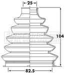 First Line Cv Joint Boot Kit Part No -FCB6250