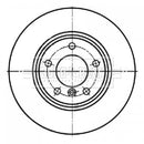 Borg & Beck Brake Disc Pair Part No -BBD5336