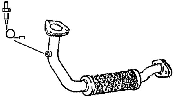 Klarius 301179 - Front Pipe For Cat  - Fits Fiat Seicento 1.1i