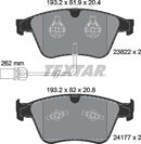 Textar Brake Pad Set - 2382201