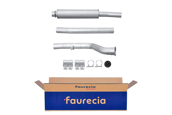 FAURECIA 8LD 366 026-901 Rear Muffler - Easy2Fit® Kit - fits BMW 3 (E36)