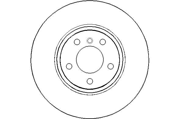 Disctech Brake Disc - Fits Bmw - ABD3157 - Front Axle