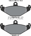 Textar Brake Pad Set - 2041001