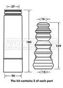 First Line Strut Protection Kit Part No -FPK7081