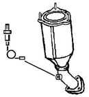 Klarius 322573 - Catalyst Type Approved Withpip  - Fits Chevrolet Matiz 0.8i,1.0i