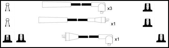 ElectroSpark Ignition Lead Set - OEK972