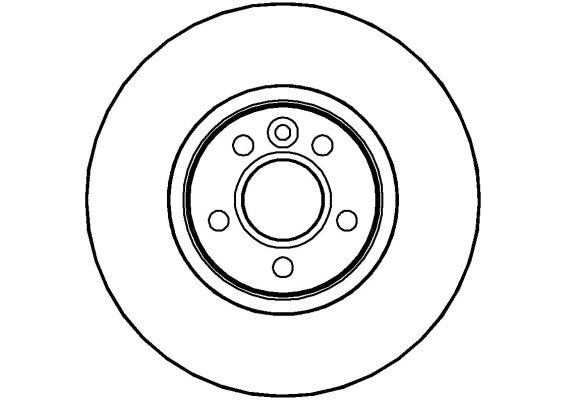 Disctech Brake Disc - Fits Ford, Honda - ABD2952 - Front Axle