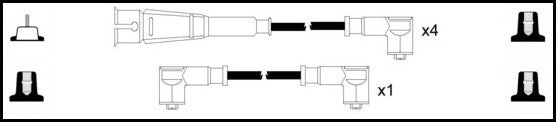 ElectroSpark Ignition Lead Set - OEK256