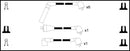 HighVolt Ignition Lead Set - OEF206