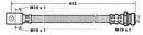 Borg & Beck Brake Hose Part No -BBH7157