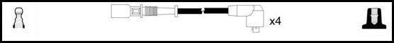 ElectroSpark Ignition Lead Set - OEK019