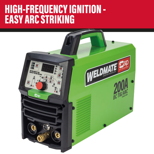 SIP WELDMATE® PRO 200A DC TIG/ARC Inverter Welder