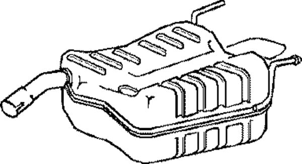 Klarius GM456G - Box With Tail Pipe