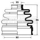 First Line Cv Joint Boot Kit Part No -FCB2834