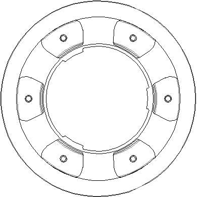 Disctech Brake Disc - Fits Iveco, Volvo - ABD3315 - Rear Axle