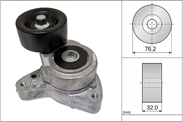 INA Tensioner Lever - V-Ribbed Belt - Part No - 534028310