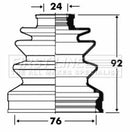 First Line Cv Joint Boot Kit Part No -FCB2815