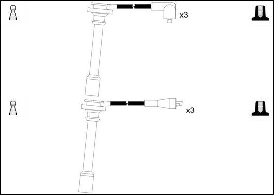 ElectroSpark Ignition Lead Set - OEK368